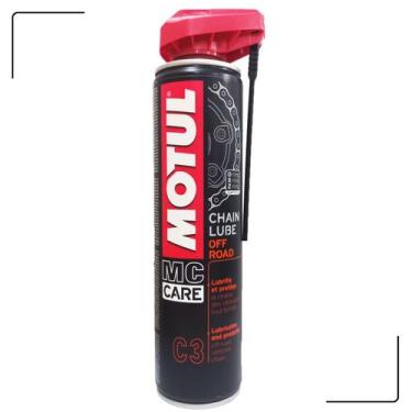Imagem de C3 lubrificante de corrente motul chain lube off road (spray) 400ml