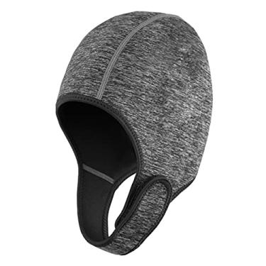 Imagem de Capuz de Mergulho em Neoprene Boné Natação para Homens e Mulheres - Confortável Quente Costura Flatlock Cinto Queixo Aju