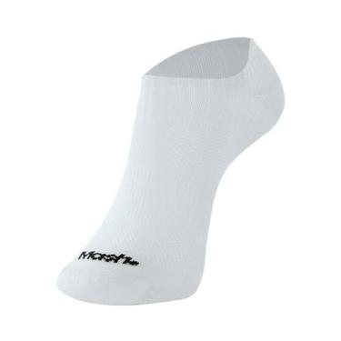 Imagem de Meia Invisível Masculina Mash Lisa Microfibra, Branco