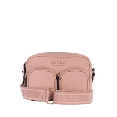 Imagem de GUESS Bolsa transversal feminina de couro sintético Pennywise Factory