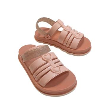 Imagem de Sandália Plataforma Infantil Zip Zaxy (Nude, BR, Criança de 9 a 12 anos, Numérico, M, 29)