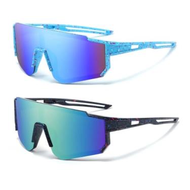 Imagem de Kit 2 Óculos de Sol Infantil Unissex Proteção UV400