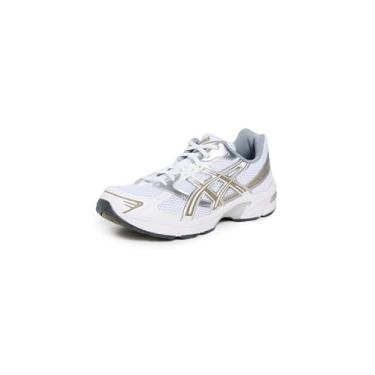 Imagem de ASICS Tênis esportivo unissex Gel-Terrain, Branco/pimenta, 36/37 BR