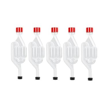 Imagem de Fermentador De Ar S-Shape Para Cerveja Artesanal Com Tampas De Grau Al