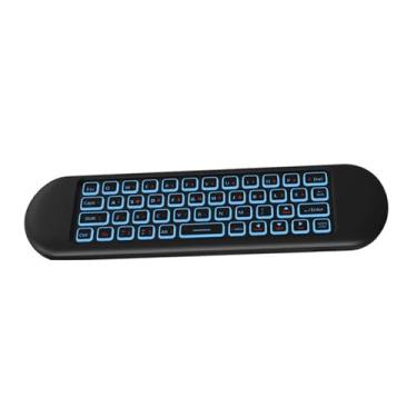 Imagem de Silicon Keys Controle Bluetooth Mouse Luz Traseira Sem Fio 2,4 GHZ com Receptor USB para Android TV Box Smart TV Acessório Remoto