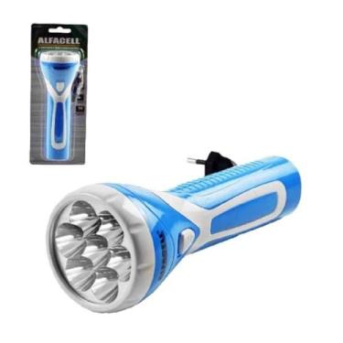 Imagem de LANTERNA RECARREGAVEL 7 LEDS BIVOLT 1908 / UN/ALFACELL