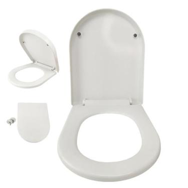 Imagem de Assento Sanitario Soft Close Tampa de Vaso Fechamento Suave Amortecedo