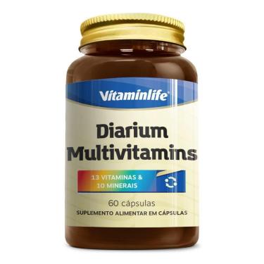 Imagem de Multivitaminico Diario Vitaminas Minerais 60Caps Vitaminlife-Unissex