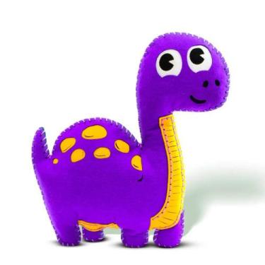 Imagem de Kit Ponto A Ponto linha Dino : Fofossauro - Santa Fé, U