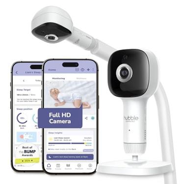 Imagem de Monitor inteligente de vídeo HD Hubble SkyVision AI com suporte para berço, suporte de...