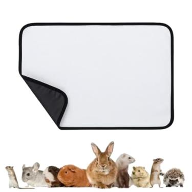 Imagem de Tapete Impermeável Lavável 70x50 para Cercado Gaiola Coelho Porquinho da Índia