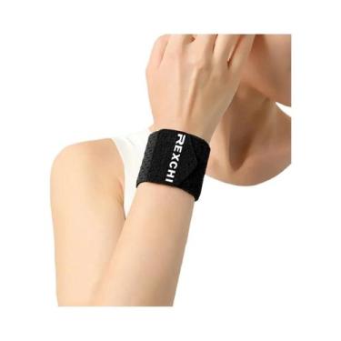 Imagem de Faixa De Compressão Elástica Fina E Respirável Para Punho, Ajustável, 