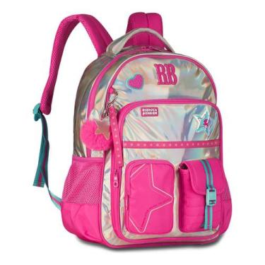 Imagem de Mochila Rebecca Bonbon Holográfica Premium Feminina Juvenil - Clio Sty