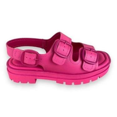 Imagem de Sandalia Dakota Papete Feminina Sola Tratorada Com Fivela-Feminino