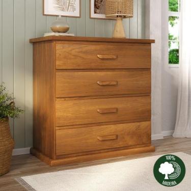 Imagem de Cômoda Cambuca c/Dispositivo Secreto madeira maciça - Moveis Nathalia