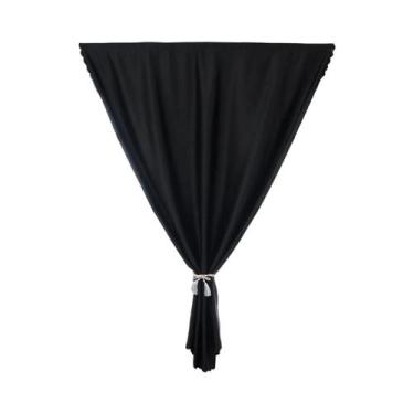 Imagem de Cortinas Blackout 100% Bloqueadoras De Luz Com Fita Mágica Sem Furos P