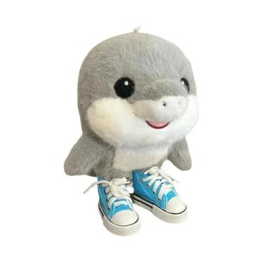 Imagem de Boneco De Pelúcia Anime Italiano Al Tralalero Shark, Brinquedo Macio E