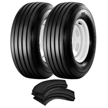 Imagem de Kit 2 Pneus Arbus Montana Pulverizador 11-L-15 Mhf Agricultural 12l Maggion + 2 Camaras