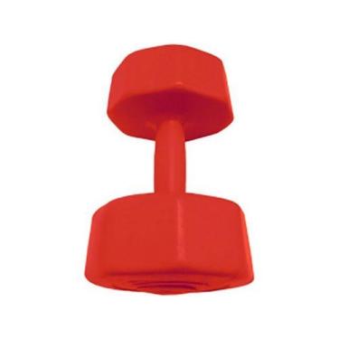 Imagem de Halter Octogonal de 1kg Material Cement Ps Kikos Fitness, 1 kg