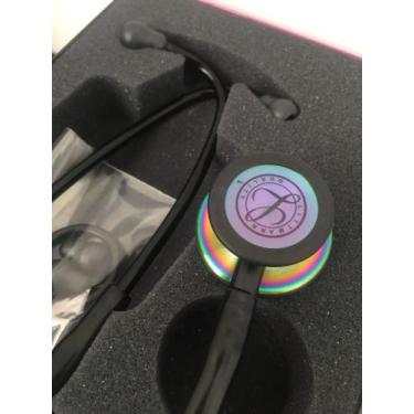 Imagem de Estetoscópio 3m Littmann Classic lll Black Rainbow 5870
