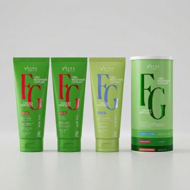 Imagem de Kit Cronograma Capilar Cachos Perfeitos Fashion Gold