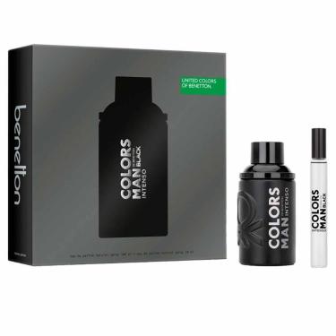 Imagem de Coffret Benetton Man Black United Colors Kit - Perfume Masculino EDP + Travel Size Kit-Masculino