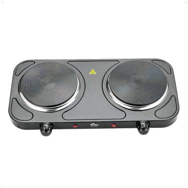 Imagem de  Cooktop Portátil Elétrico Fg101 2 Bocas Preto 127V Kian