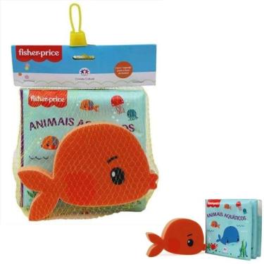 Imagem de Livro de Banho Infantil Fisher Price Minha Esponjinha Banho Isabel Delalamo Flexível 1ª...