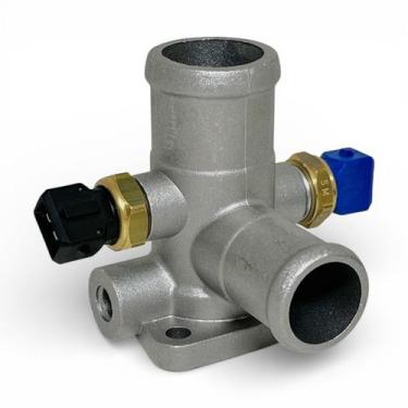 Imagem de Flange do Cabeçote Gol Parati AP 1.6/1.8 MI c/2 Sensor - 33214, Valcle