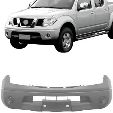 Imagem de Parachoque Dianteiro Frontier 2008 2009 2010 2011 2012 2013 Cinza Liso