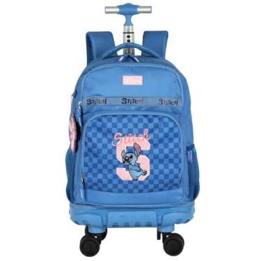 Imagem de Mochila Escolae 2em1 Costas e Rodas Premium Stitch MC50052 - Lilo Stit