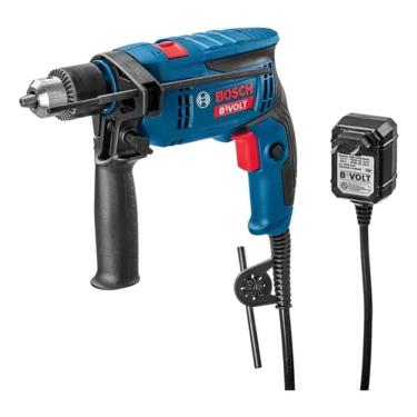Imagem de Furadeira De Impacto Pro 750w Bateria Power - Bosch Azul