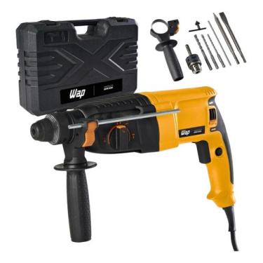 Imagem de Martelete Combinado Sds Plus 900w 127v Com Maleta - Wap Colorido, 110V