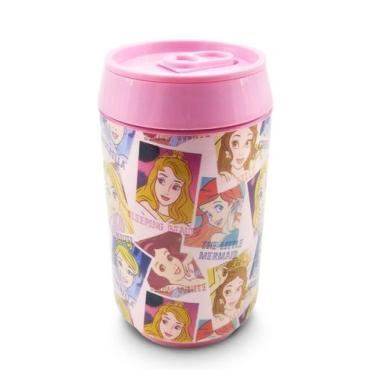 Imagem de Copo estilo lata princesas 350ml - disney