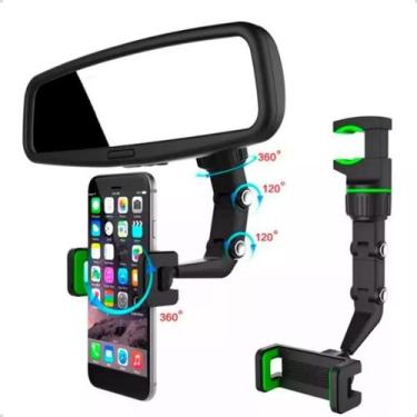 Imagem de Suporte De Telefone Para Espelho Retrovisor Multifuncional - ecooda