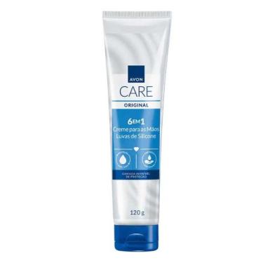 Imagem de Avon Care Luvas de Silicone Creme Protetor para Mãos 120g Hidratação 2