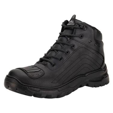 Imagem de Bota masculina moto west line 9033, Preto, 39