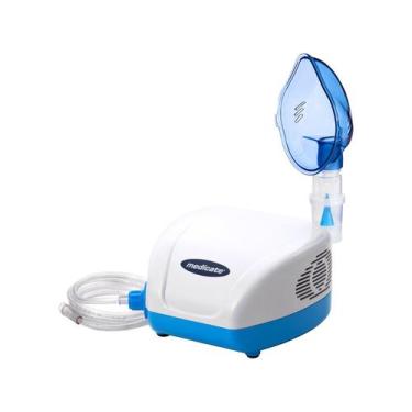 Imagem de Inalador Nebulizador Compressor Md1300 Bivolt Medicate 