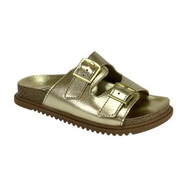 Imagem de Tamanco Molekinha Infantil Casual 2357.103 Dourado, Dourado, 26