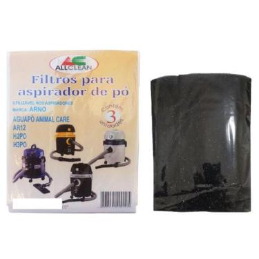 Imagem de Saco E Filtro Aspirador Arno Aguapó Hp4po H3po Agpo H2ac Ar12 Original