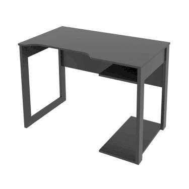 Imagem de Mesa Gamer 105cm ME4161 Preto/Preto Tecnomobili