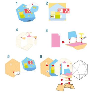 Imagem de Brinquedo Infantil Mini Home Quarto O Fenix - MHC-654C - Fenix Brinque