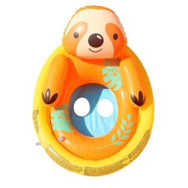 Imagem de Boia Bote Para bebês de 1 a 3 anos Animais - Bestway, Preguiça