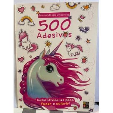Imagem de 500 adesivos - mundo dos unicornios - PE DA LETRA, 3