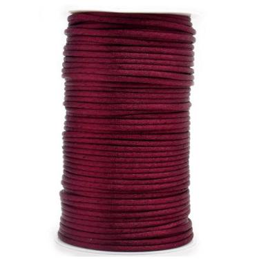 Imagem de Cordão de Cetim Rabo de Rato 4mm 100 Metros - artePunto, BORDÔ