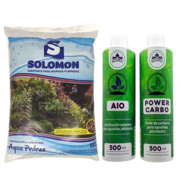 Imagem de Kit Plantado Solomon 5kg + PowerFert AIO Power Carbo 500ml