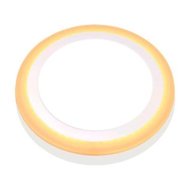 Imagem de Luminaria Led Plafon Taschibra Dual Color Externo Redondo 18/6W 24Cm