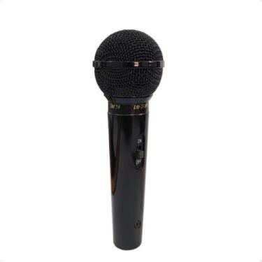 Imagem de Microfone Profissional com Fio Cardioide XLR P10 Preto Leson SM 58 P4
