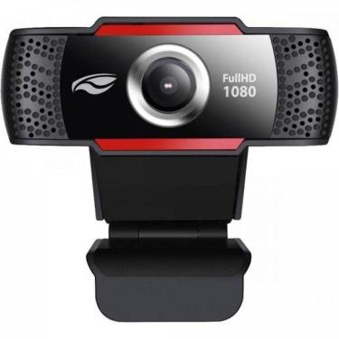 Imagem de Webcam WB-100BK Full HD 1080p com Microfone Redução de Ruído Foco Automático Preto C3tech