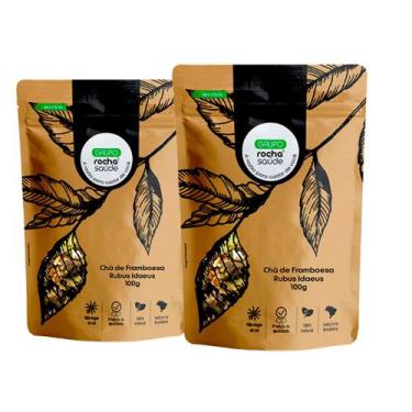 Imagem de Kit 2 pct Chá de Framboesa - Rubus Idaeus - 100g cada - Rocha Saúde